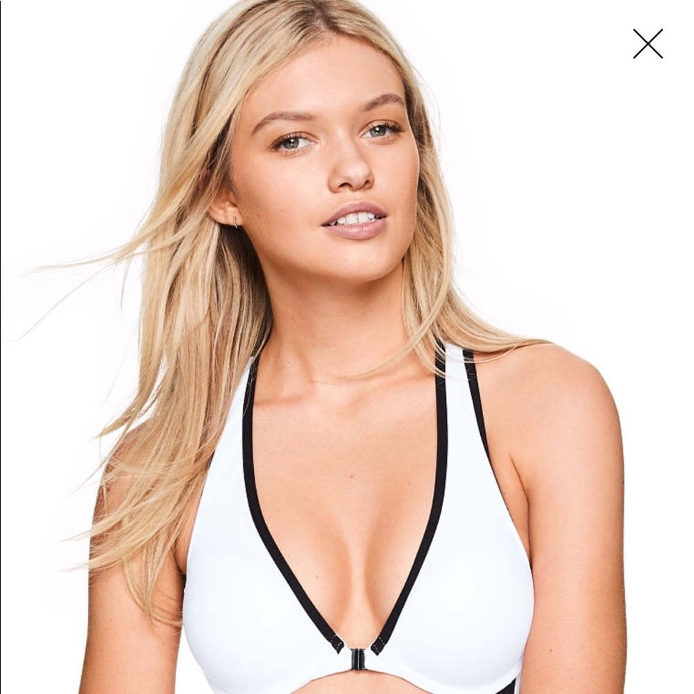 PINK Victoria Secret Cool and Comfy plunge push up